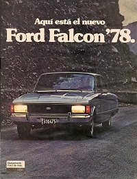 Folleto de lanzamiento de la linea 78, presentando este folleto en un concesionario Ford se le hacia una demostracion de maniobrabilidad y radio de giro del nuevo modelo para 1978